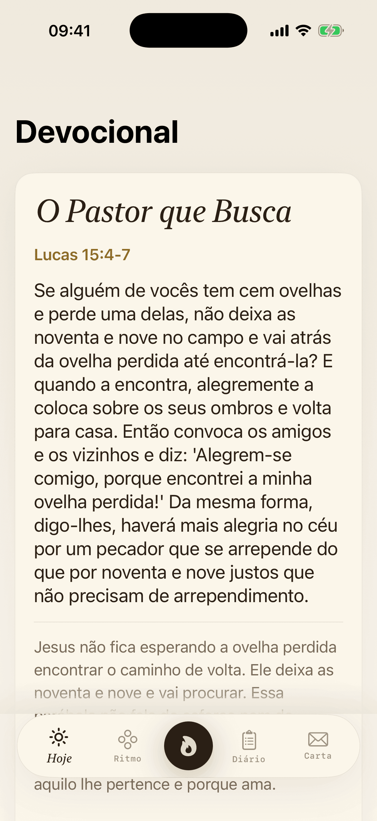 FaithSchool daily devotional screen